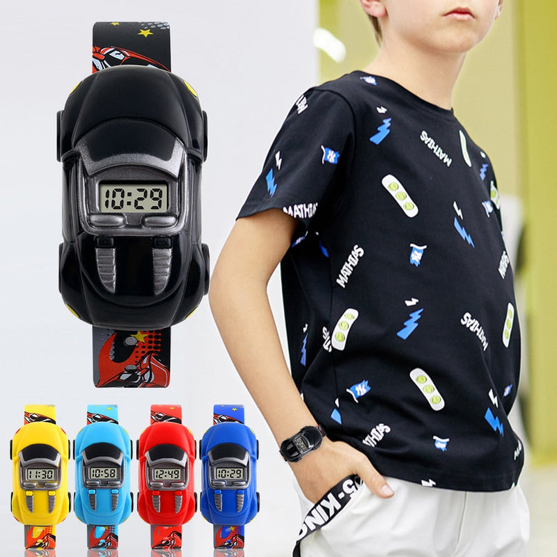 Relógio Infantil - carros - Mart New