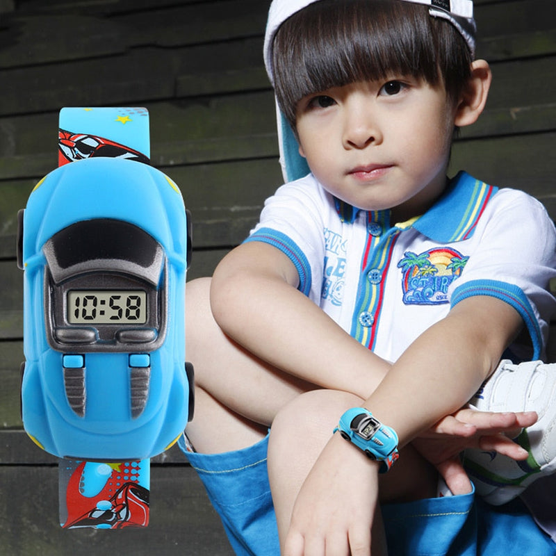 Relógio Infantil - carros - Mart New